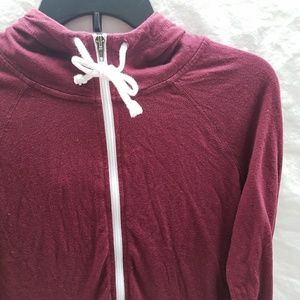 Lightweight zip up hoodie